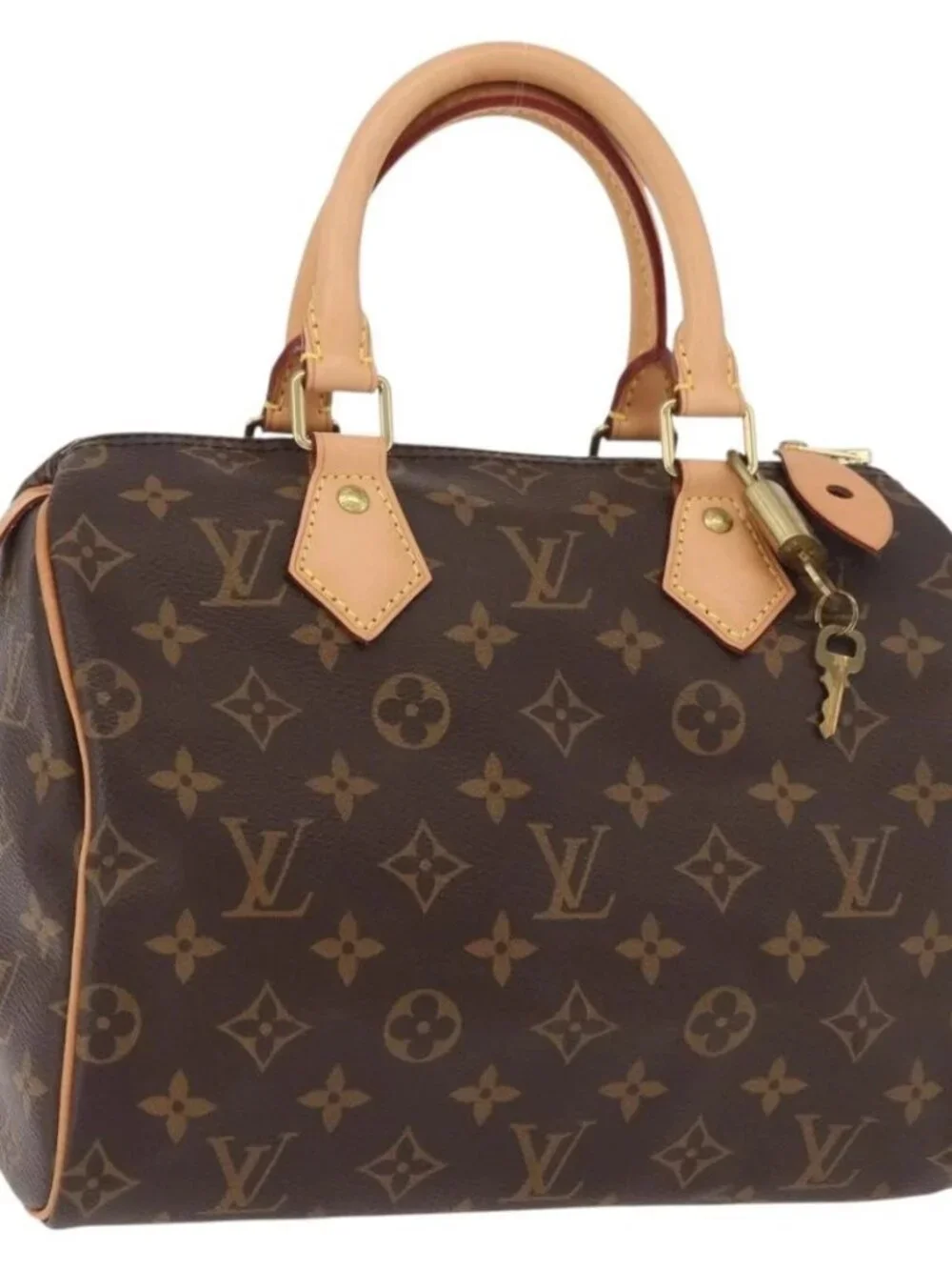 LOUIS VUITTON Monogram Speedy 25 Hand Bag M41528 LV Auth 187968SAV